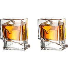 Joyjolt Carre Whisky Glass 29.57cl 2pcs