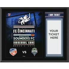 Fanatics FC Cincinnati Inaugural Game I Was There Sublimated Ticket Plaque