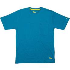 Berne Lightweight Performance Crew Neck Short Sleeve T-shirt - Blue