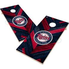 Victory Tailgate Minnesota Twins 2' x 4' Herringbone Design Cornhole Set