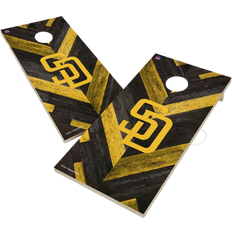 Victory Tailgate San Diego Padres 2' x 4' Herringbone Design Cornhole Set