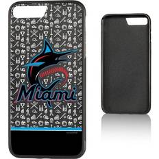 Strategic Printing Miami Marlins iPhone 7 Plus/8 Plus Stripe Bump Case