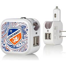 Strategic Printing FC Cincinnati Paisley USB Charger