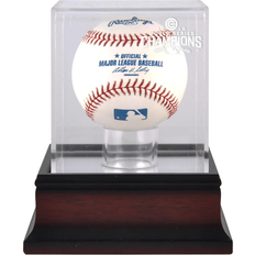 Fanatics Chicago Cubs World Series Champions Mahogany Logo Baseball Display Case