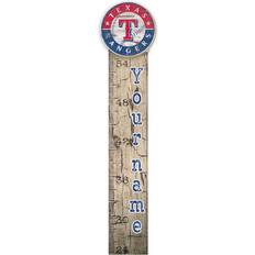Fan Creations Texas Rangers Personalized Growth Chart Sign Board