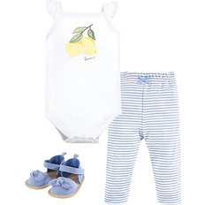 Hudson Bodysuit, Pants and Shoe 3-Piece Set - Lemon (10155958)