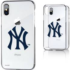 Strategic Printing New York Yankees iPhone X/Xs Logo Clear Case