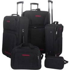 Soft Suitcase Sets vidaXL Travel Luggage - Set of 5