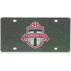 Stockdale Toronto FC Acrylic Glitter License Plate