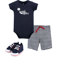 Hudson Bodysuit, Shorts and Shoe 3-Piece Set - Shark (10153393)