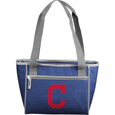 Logo Brands Cleveland Indians Crosshatch 16 Can Cooler Tote