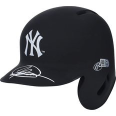 Fanatics New York Yankees Jasson Dominguez Autographed Rawlings Matte Black Mini Batting Helmet