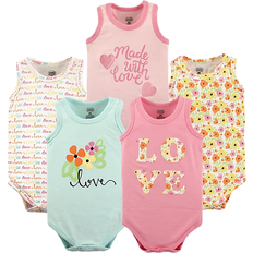 Luvable Friends Sleeveless Bodysuits 5-pack - Love (10137118)