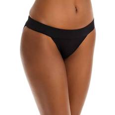 Norma Kamali Banded Bikini Bottom - Black