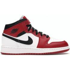 Nike Air Jordan 1 Mid GS Chicago 2020 - White/Gym Red/Black