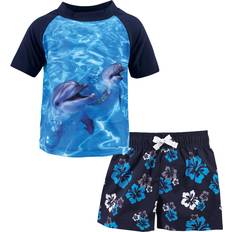 Hudson Baby Swim Rashguard Set - Dolphin (10325296)