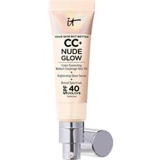 IT Cosmetics CC+ Nude Glow Lightweight Foundation + Glow Serum SPF40 Fair Porcelain