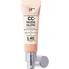 Combination Skin - Matte/Moisturizing CC Creams IT Cosmetics CC+ Nude Glow Lightweight Foundation + Glow Serum SPF40 Neutral Medium