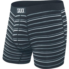 Men - Viscose Underwear Saxx Vibe Boxer Brief - Black Coast Stripe