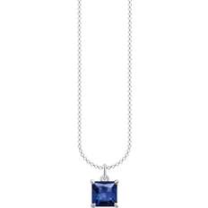 Thomas Sabo Charm Club Delicate Necklace - Silver/Blue