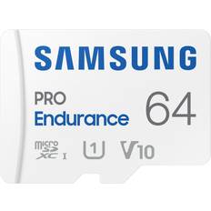 64 GB - microSDXC Memory Cards & USB Flash Drives Samsung Pro Endurance microSDXC Class 10 UHS-I U1 V10 100/30MB/s 64GB