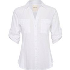 Part Two Cortnia Long Sleeved Shirt - Bright White