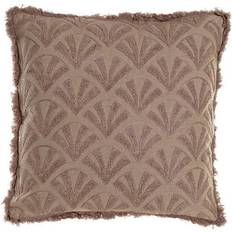 Dkd Home Decor Cushion Brown Cotton Fan (50 x 15 x 50 cm) Complete Decoration Pillows Brown (50x)