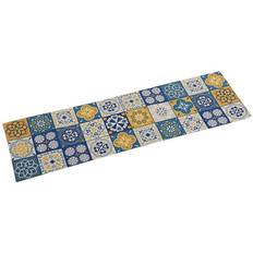 Versa Bordslöpare Mosaik Gul Polyester (44,5 x 0,5 x 154 cm)