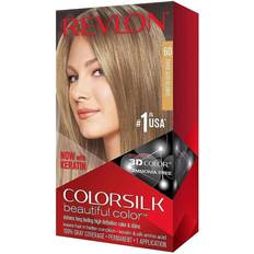 Blonde Permanent Hair Dyes Revlon Colorsilk Hair Colour 60 Dark Ash blonde