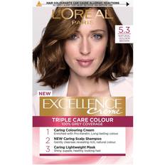 L'Oréal Paris Excellence Creme Permanent Hair Dye 5.3 Natural Golden