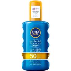 Liquid - Sprays Sun Protection Nivea Protect & Dry Touch Invisible Spray SPF50 200ml