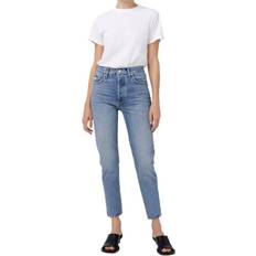 Agolde Riley High Rise Straight Crop Jeans - Endless