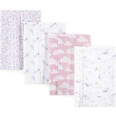 Hudson Flannel Burp Cloth 4-pack Magical Unicorn