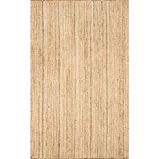 Nuloom Hand Woven Rigo Jute Area Rug Brown 7.62x12.7cm