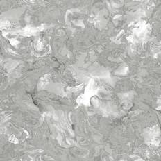 Debona Liquid Marble Wallpaper Grey Silver 6355