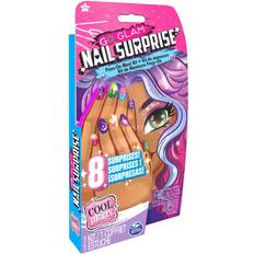 Spin Master Stylist Toys Spin Master Go Glam Nail Surprise Manicure Set with Surprise Feature Press On Nails & Polish Set
