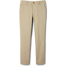 French Toast Girl's Straight Leg Twill Pant - Khaki