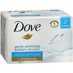 Dove Body Scrubs Dove Beauty Bars Gentle Exfoliating Gentle Exfoliating 3.75 oz x 2 pack