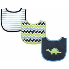 Luvable Friends Drooler Bib 3-pack Dino