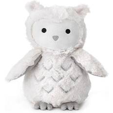 Lambs & Ivy Luna White/Gray Plush Owl Stuffed Animal Luna