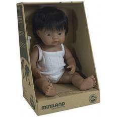 Miniland 31157 Baby Doll Hispanic Boy 15"