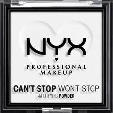 NYX Professional Makeup Can't Stop Won't Stop Mattifying Powder Brightening Translucent