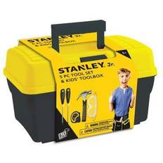 Stanley Jr. Toolbox Toy Set with 5 Tools, TBS001-05-SY