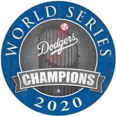 Fan Creations Los Angeles Dodgers 2020 World Series Champions Circle Sign