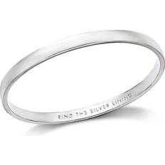 Kate Spade Find The Lining Idiom Bangle - Silver