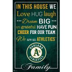 Fan Creations Oakland Athletics In This House Sign