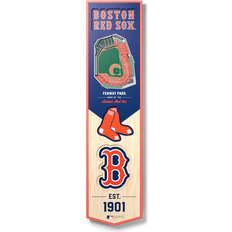 YouTheFan Boston Red Sox 3D Stadium View Banner