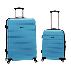 Orange Suitcase Sets Rockland Melbourne - Set of 2