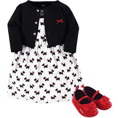 Hudson Dress, Cardigan, Shoe Set 3-Piece - Scottie Dog (10153834)