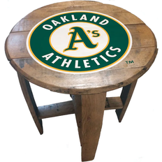 Imperial Oakland Athletics Oak Barrel Table